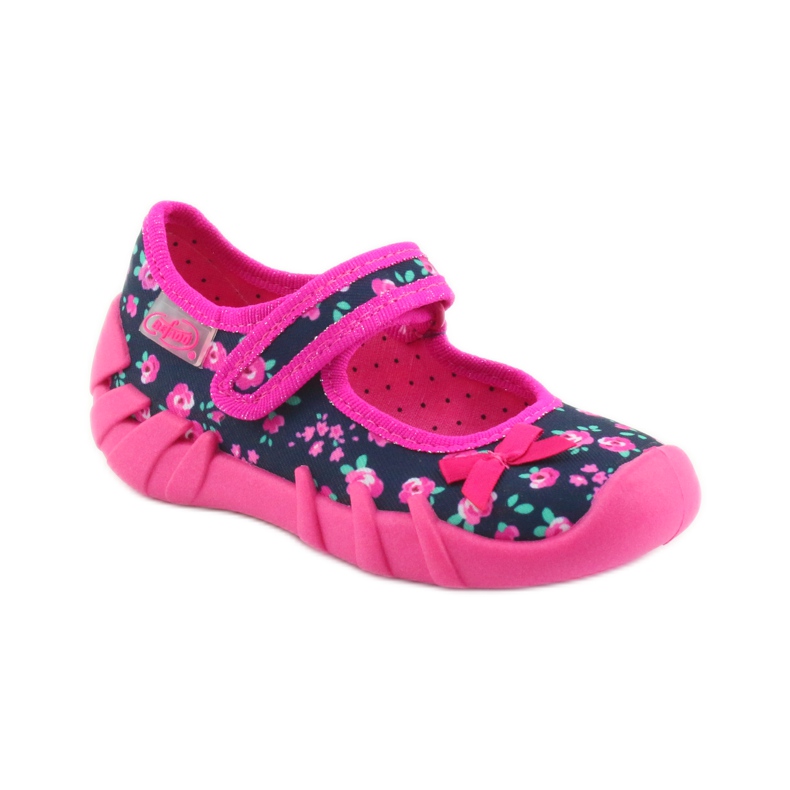 Pantuflas niña Befado 109p181 rosa azul marino 1