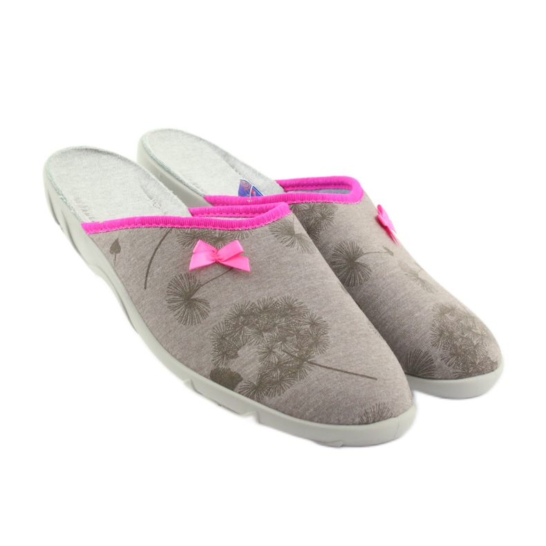 Zapatillas befado 235d162 gris rosa 4