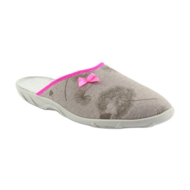Zapatillas befado 235d162 gris rosa 1