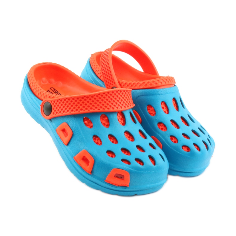 Zapatillas aqua-speed azul naranja 4