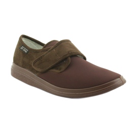 Zapatillas befado 131M005 para diabéticos marrón 1
