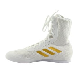 Zapatillas de boxeo Adidas Box Hog Plus blanco 2