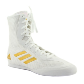 Zapatillas de boxeo Adidas Box Hog Plus blanco 1
