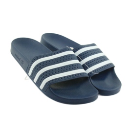 Zapatillas Adidas Adilette azul marino 4 Zapatillas Adidas Adilette azul marino 4