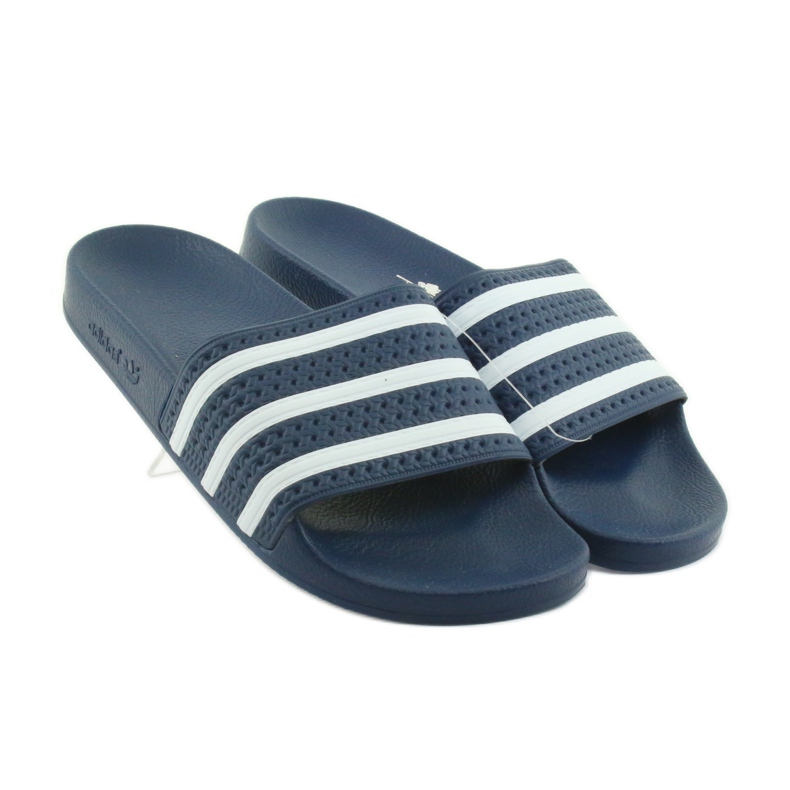 Zapatillas Adidas Adilette azul marino 4