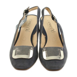 Sandalias de mujer Caprice con hebilla 29500 azul marino 3 Sandalias de mujer Caprice con hebilla 29500 azul marino 3