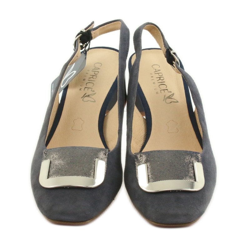 Sandalias de mujer Caprice con hebilla 29500 azul marino 3 Sandalias de mujer Caprice con hebilla 29500 azul marino 3