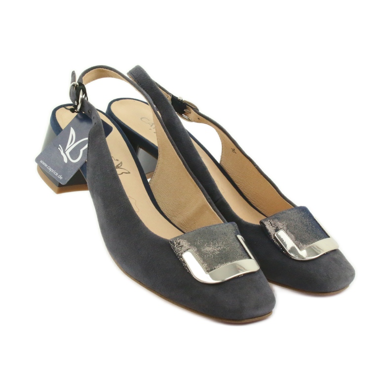 Sandalias de mujer Caprice con hebilla 29500 azul marino 4 Sandalias de mujer Caprice con hebilla 29500 azul marino 4