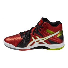 Zapatillas de voleibol Asics Gel-Cyber ​​Sensei 6 Mt M B503Y-2101 multicolor rojo 1