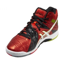 Zapatillas de voleibol Asics Gel-Cyber ​​Sensei 6 Mt M B503Y-2101 multicolor rojo 5