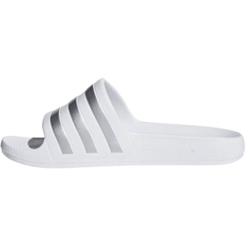 Zapatillas Adidas Adilette Aqua K Jr F35555 blanco 1