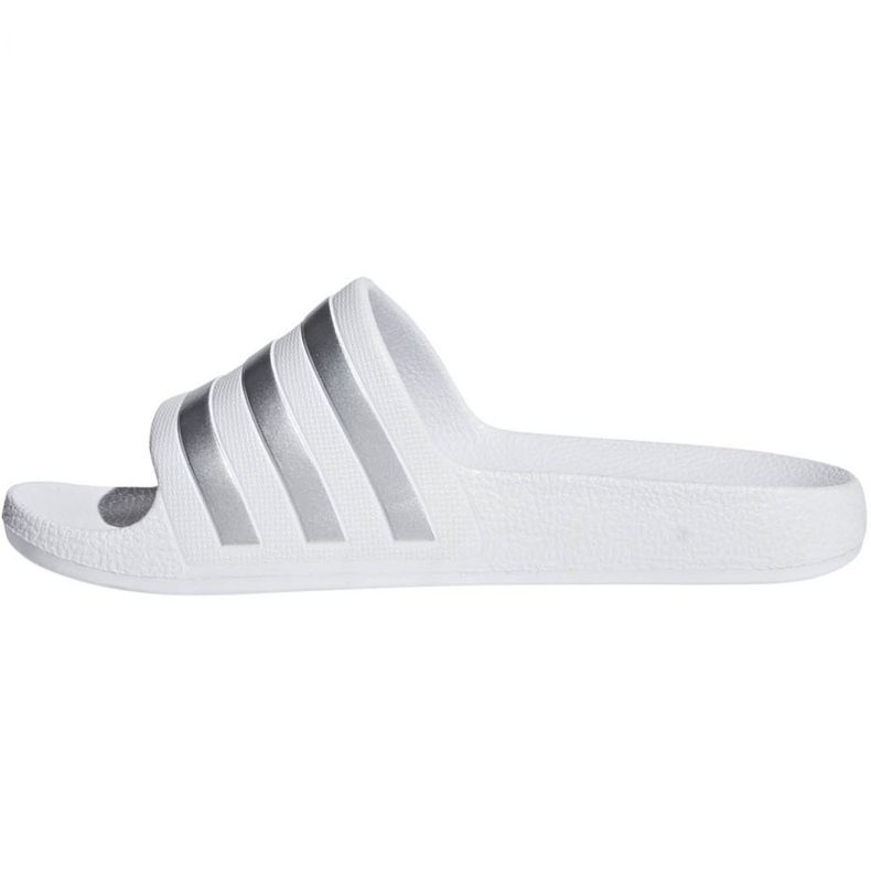 Zapatillas Adidas Adilette Aqua K Jr F35555 blanco 1