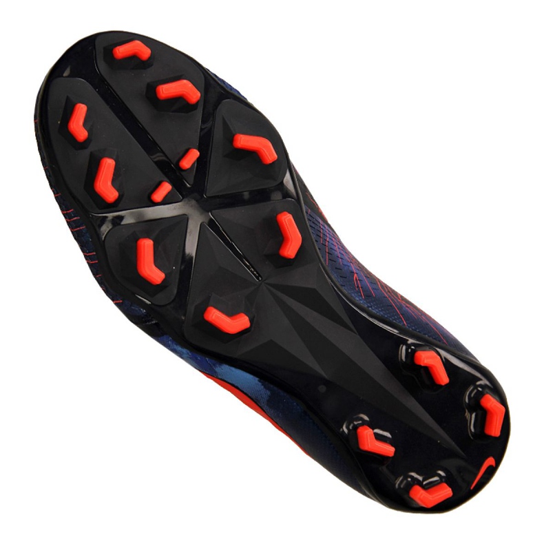 Zapatillas de fútbol Nike Phantom Vnm Elite Fg Jr AO0401-440 negro azul marino 2