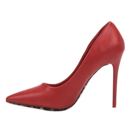 SHELOVET Tacones altos sexy rojo 6