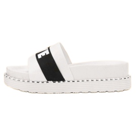 Erynn Zapatillas de gamuza Love blanco 4