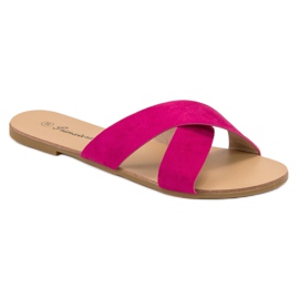 Primavera Zapatillas planas cómodas rosado 1