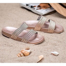 Bello Star Pantuflas con Cuentas amarillo 1 Bello Star Pantuflas con Cuentas amarillo 1