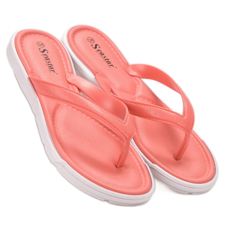 Seastar Chanclas de goma rosado 1