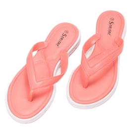 Seastar Chanclas de goma rosado 3