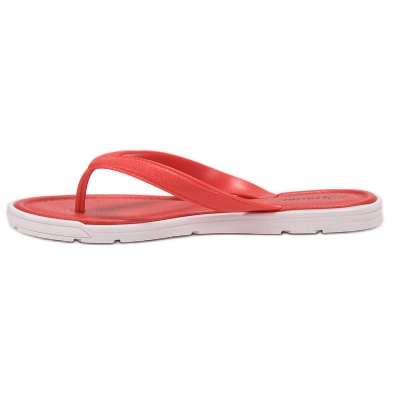 Seastar Chanclas de goma rojo 1