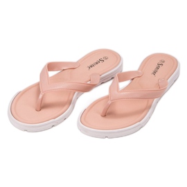 Seastar Chanclas de goma rosado 2