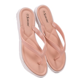 Seastar Chanclas de goma rosado 3