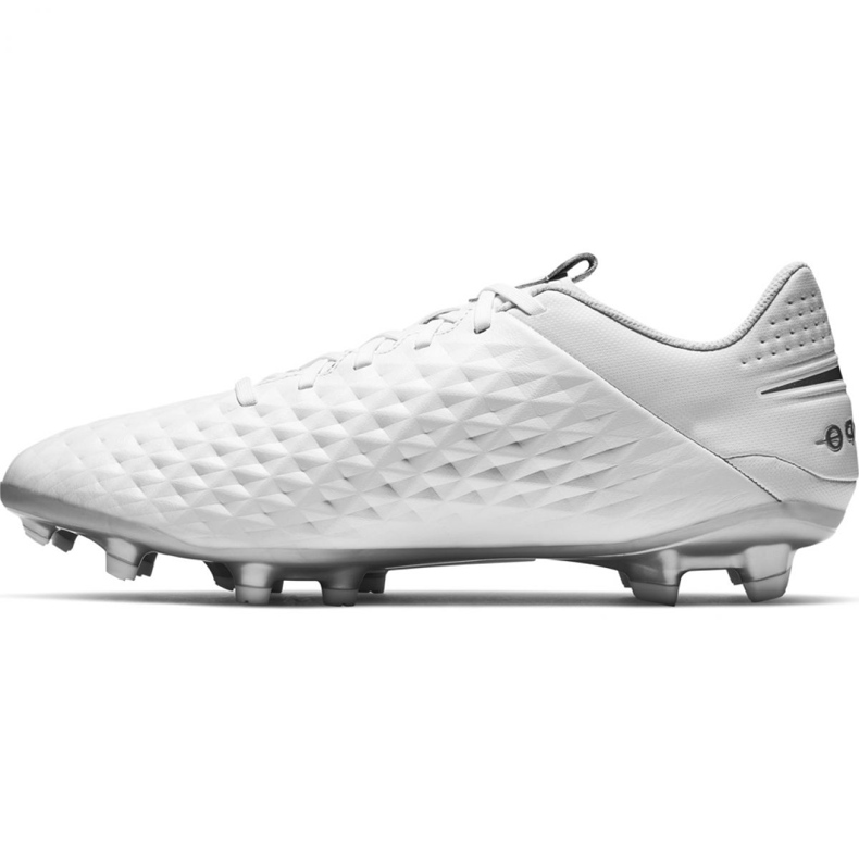 Zapatillas de fútbol Nike Tiempo Legend 8 Academy FG / MG AT5292 100 blanco blanco 2