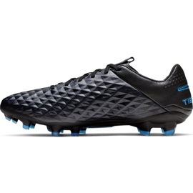 Zapatos de fútbol Nike Tiempo Legend 8 Pro Fg AT6133-004 negro negro 2