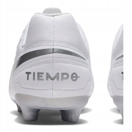 Zapatillas de fútbol Nike Tiempo Legend 8 Club FG / MG Jr AT5881-100 multicolor blanco 3