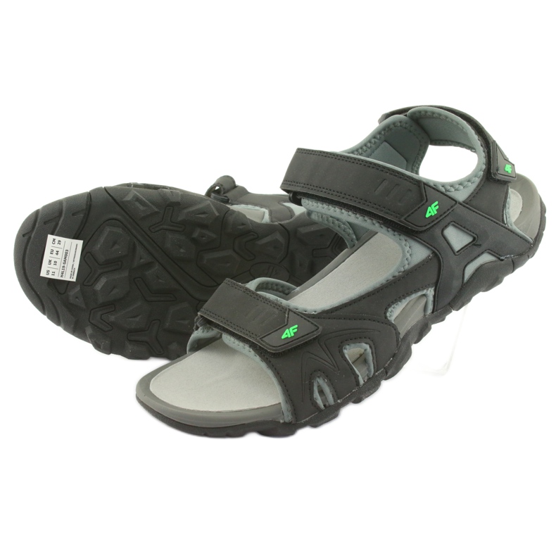 Sandalias 4F M H4L19-SAM003 20S negro verde 8 Sandalias 4F M H4L19-SAM003 20S negro verde 8