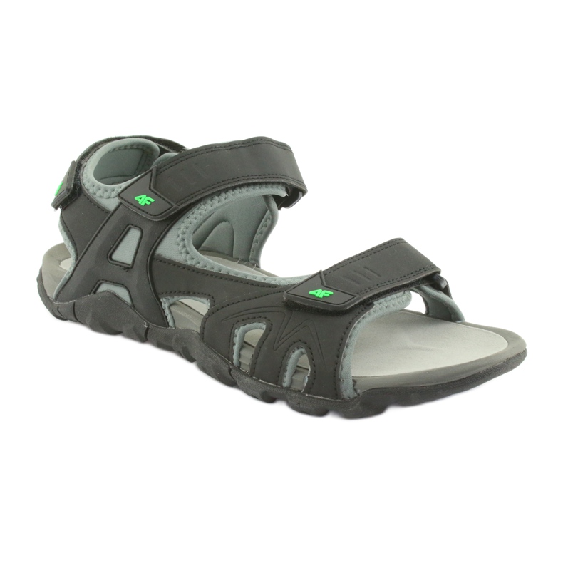 Sandalias 4F M H4L19-SAM003 20S negro verde 3 Sandalias 4F M H4L19-SAM003 20S negro verde 3