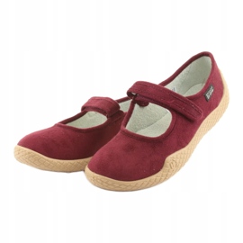 Befado Women's Shoes PU-Young 197D003 Borgoña rojo 6