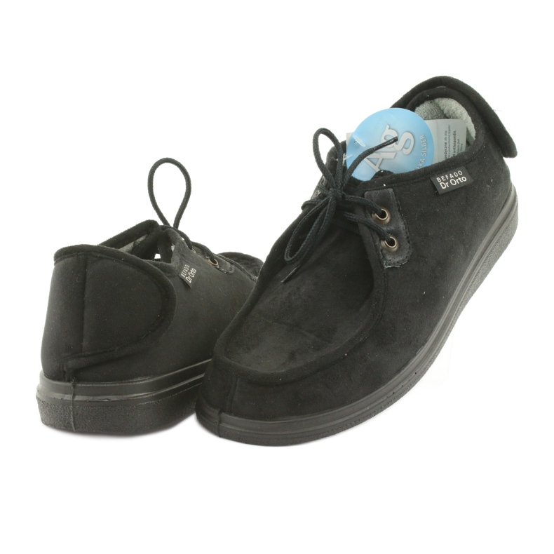 Zapatos de hombre befado pu 732M004 negro 4