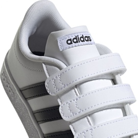Zapatillas Adidas Vl Court 2.0 Cmf C blancas Jr DB1837 blanco 4