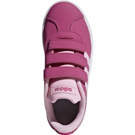 Adidas Vl Court 2.0 Cmf C zapatillas rosas Jr F36394 1