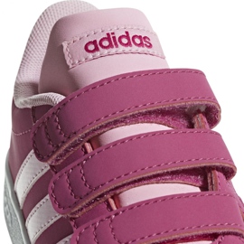 Adidas Vl Court 2.0 Cmf C zapatillas rosas Jr F36394 rosado 3