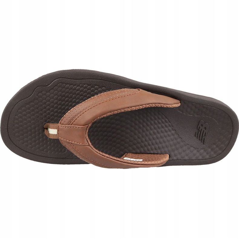 Chanclas New Balance M M6080BR marrón 2 Chanclas New Balance M M6080BR marrón 2