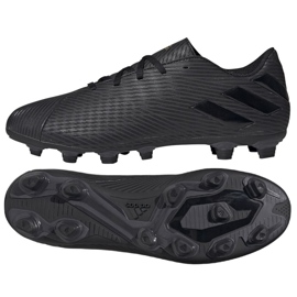 Botas de fútbol adidas Nemeziz 19.4 FxG M F34394 negro negro 3