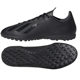 Botas de fútbol adidas X 19.4 Tf M F35343 negro negro 3