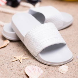 Vices Zapatillas cómodas de espuma gris 2