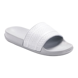 Vices Zapatillas cómodas de espuma gris 4
