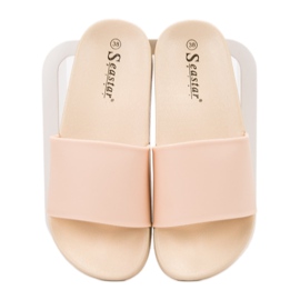 Seastar Pantuflas beige 4