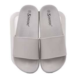 Seastar Pantuflas grises 4