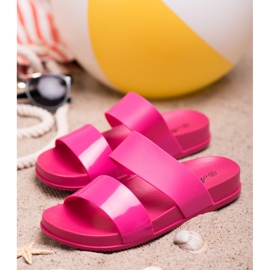 SHELOVET Zapatillas de goma de moda rosado 1