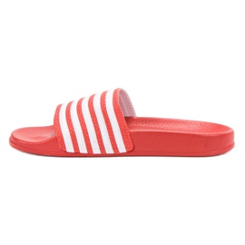 SHELOVET Pantuflas Deportivas Rayas rojo 1