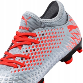 Botas de fútbol Puma Future 4.4 Fg / Ag Jr 105696-01 multicolor gris 2