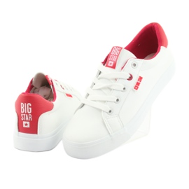 Deportivas blancas BIG STAR 274311 blanco rojo 3
