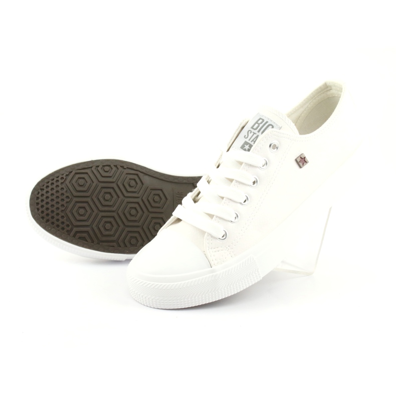 Zapatillas con cordones Big Star 274869 blanco 5