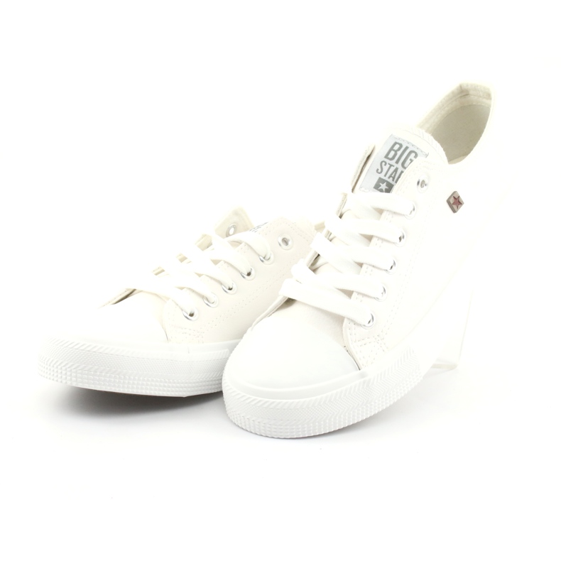 Zapatillas con cordones Big Star 274869 blanco 3 Zapatillas con cordones Big Star 274869 blanco 3