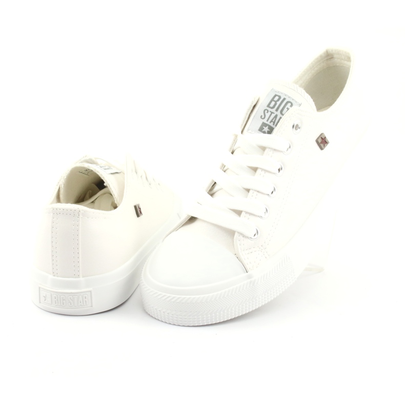 Zapatillas con cordones Big Star 274869 blanco 4